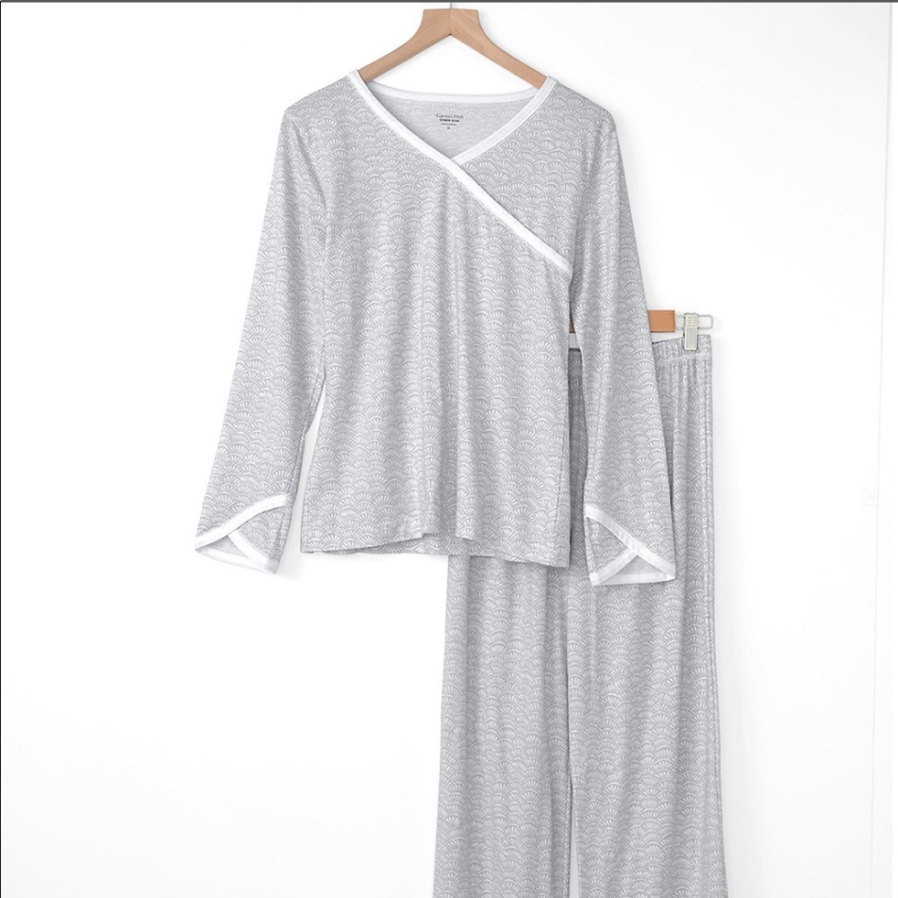 Garnet Hill Cotton PJ Set